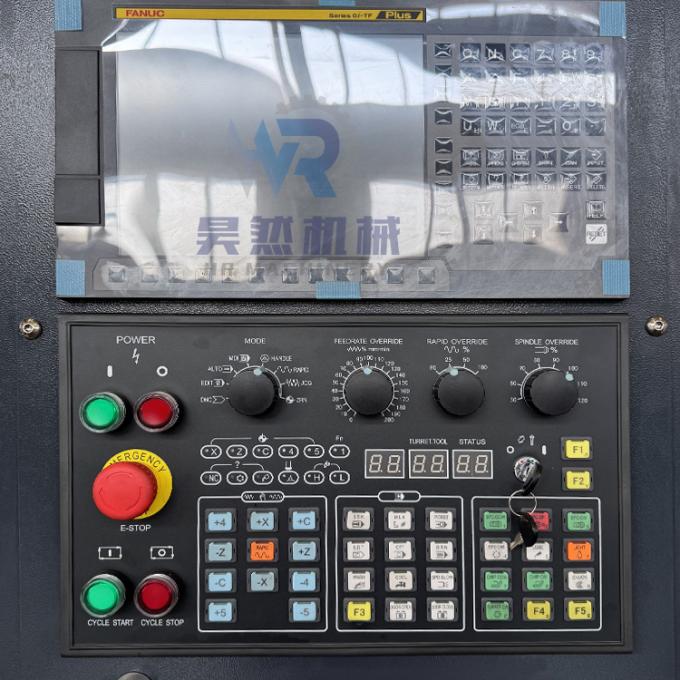 दोहरी धुरी ढलान बिस्तर स्वचालित सीएनसी लेथ TCK56Y उप धुरी ड्राइव के साथ सीएनसी लेथ मोड़ 2