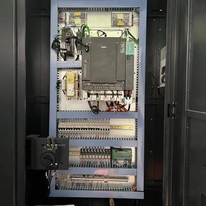 दोहरी धुरी ढलान बिस्तर स्वचालित सीएनसी लेथ TCK56Y उप धुरी ड्राइव के साथ सीएनसी लेथ मोड़ 6