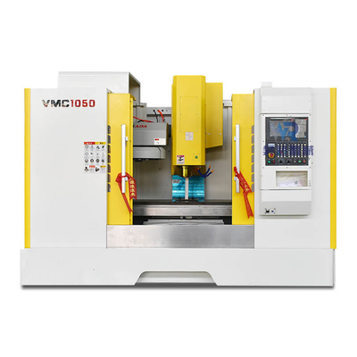 मेटल वर्टिकल स्मॉल सीएनसी मिलिंग मशीन 4 एक्सिस VMC1050