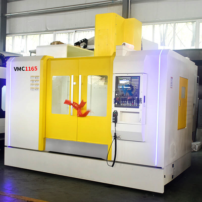 कस्टम 5 एक्सिस वर्टिकल सीएनसी मिल वर्टिकल मशीनिंग सेंटर मशीन VMC1165