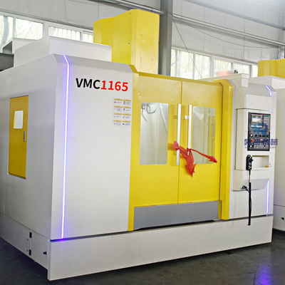 धातु के लिए 5 एक्सिस क्षैतिज मिनी सीएनसी वर्टिकल मिलिंग मशीन VMC1165
