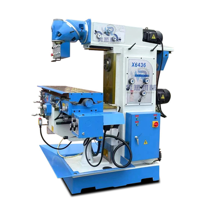 750w मेटल वर्टिकल मैनुअल मिलिंग मशीन बेंच टॉप X6436