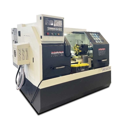 क्षैतिज सीएनसी फ्लैट बेड लेथ मशीन Ck6132 स्वचालित सीएनसी लेथ मशीन 380V 4KW