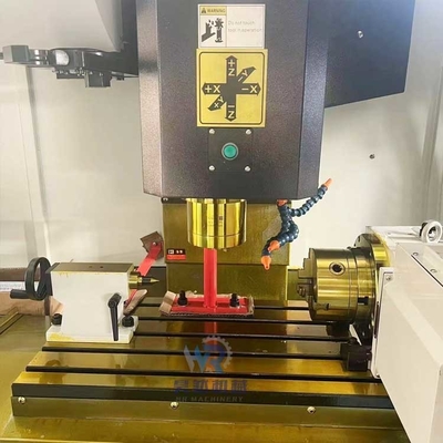 4 अक्ष सीएनसी वर्टिकल फ्रिलिंग मशीन VMC650