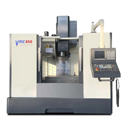 5 अक्ष सटीक VMC850 ऊर्ध्वाधर सीएनसी मशीनिंग केंद्र 8000rpm धुरी 16/24 उपकरण चेंजर