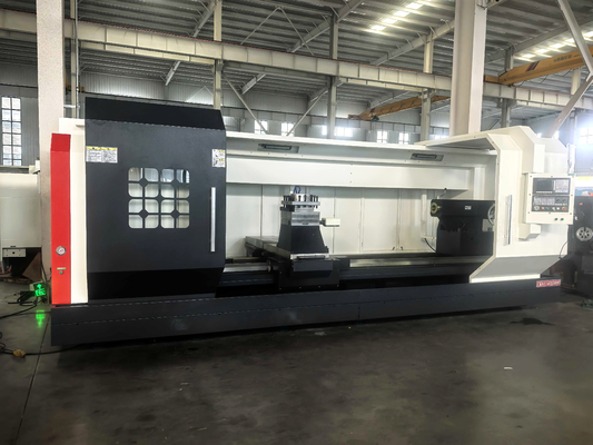 CK61140--3000 मिमी सीएनसी लेथ मशीन 380V वोल्टेज में भारी शुल्क मशीनिंग के लिए