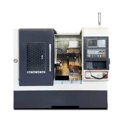 Slant Bed Tck40 Hydraulic Chuck Cnc Turning Lathe Machine